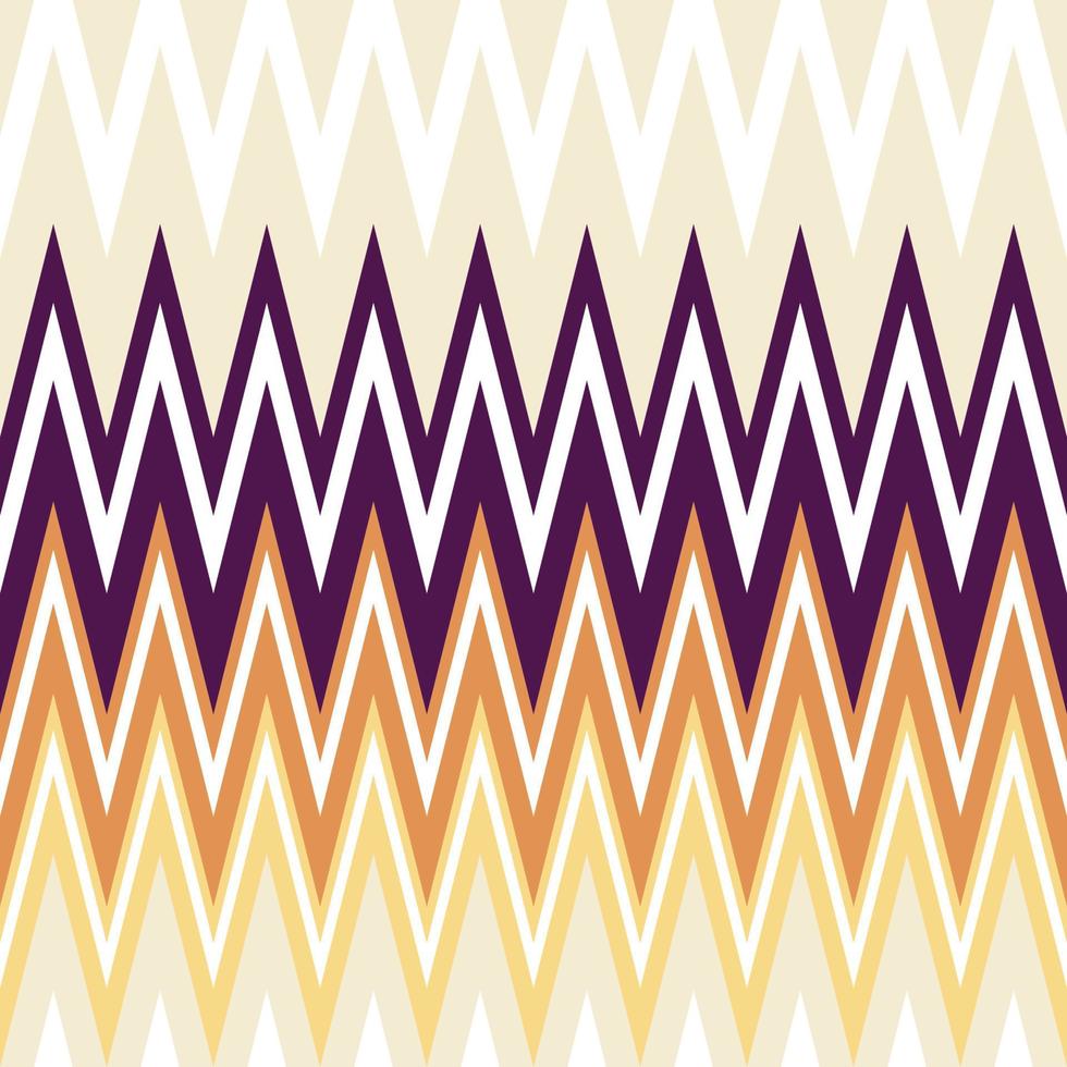 fondo geométrico de patrón de chevron en zigzag abstracto para papel tapiz, papel de regalo, estampado de tela, muebles. estampado en zig-zag. adorno pintado inusual de pinceladas. vector