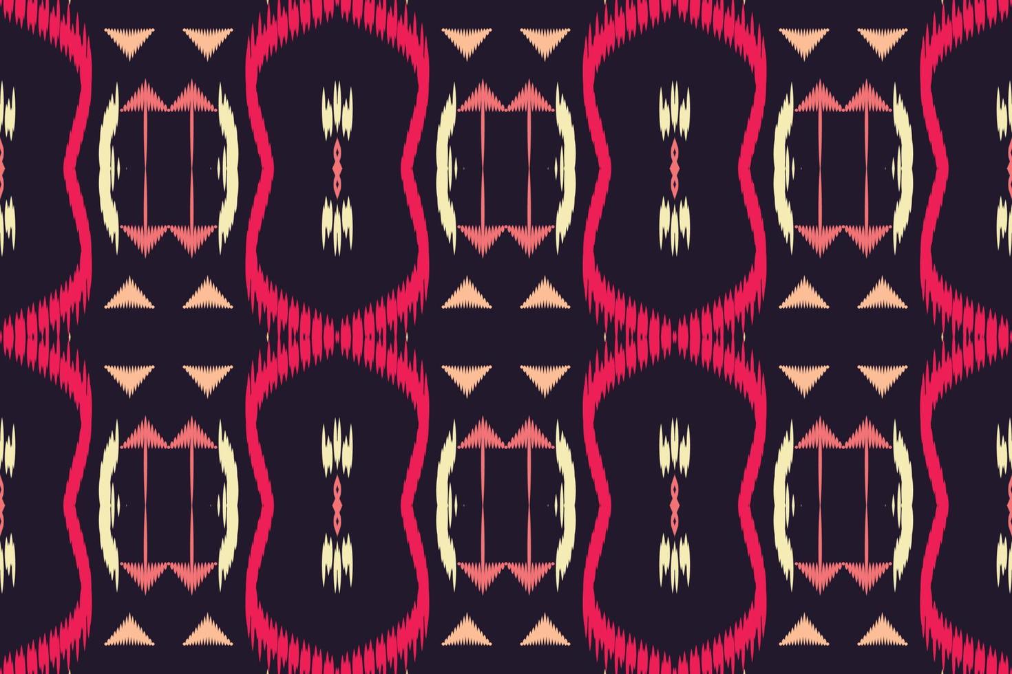 BatikTextile ikat flower seamless pattern digital vector design for Print saree Kurti Borneo Fabric border brush symbols swatches cotton