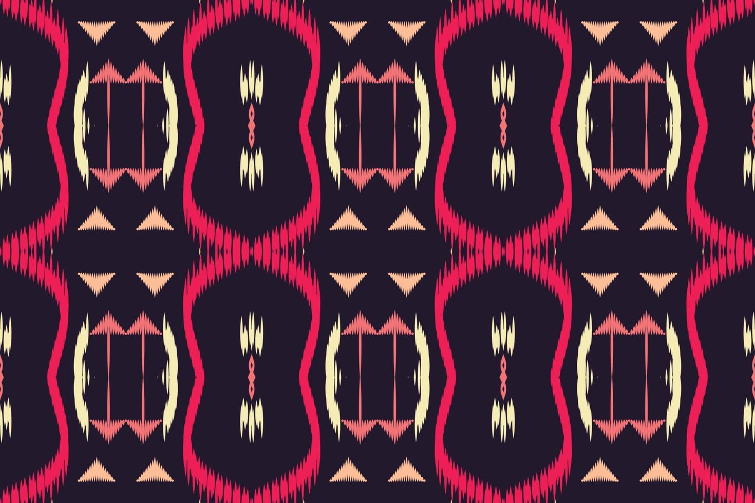 batiktextile ikat flor de patrones sin fisuras diseño vectorial digital para imprimir saree kurti borneo borde de tela símbolos de pincel muestras de algodón vector