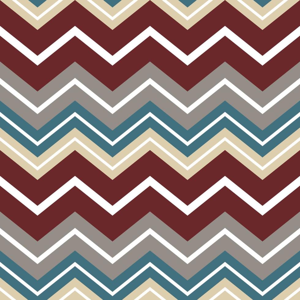 Seamless Chevron pattern geometric background for wallpaper, gift paper, fabric print, furniture. Zigzag print. Unusual painted ornament from brush strokes. vector