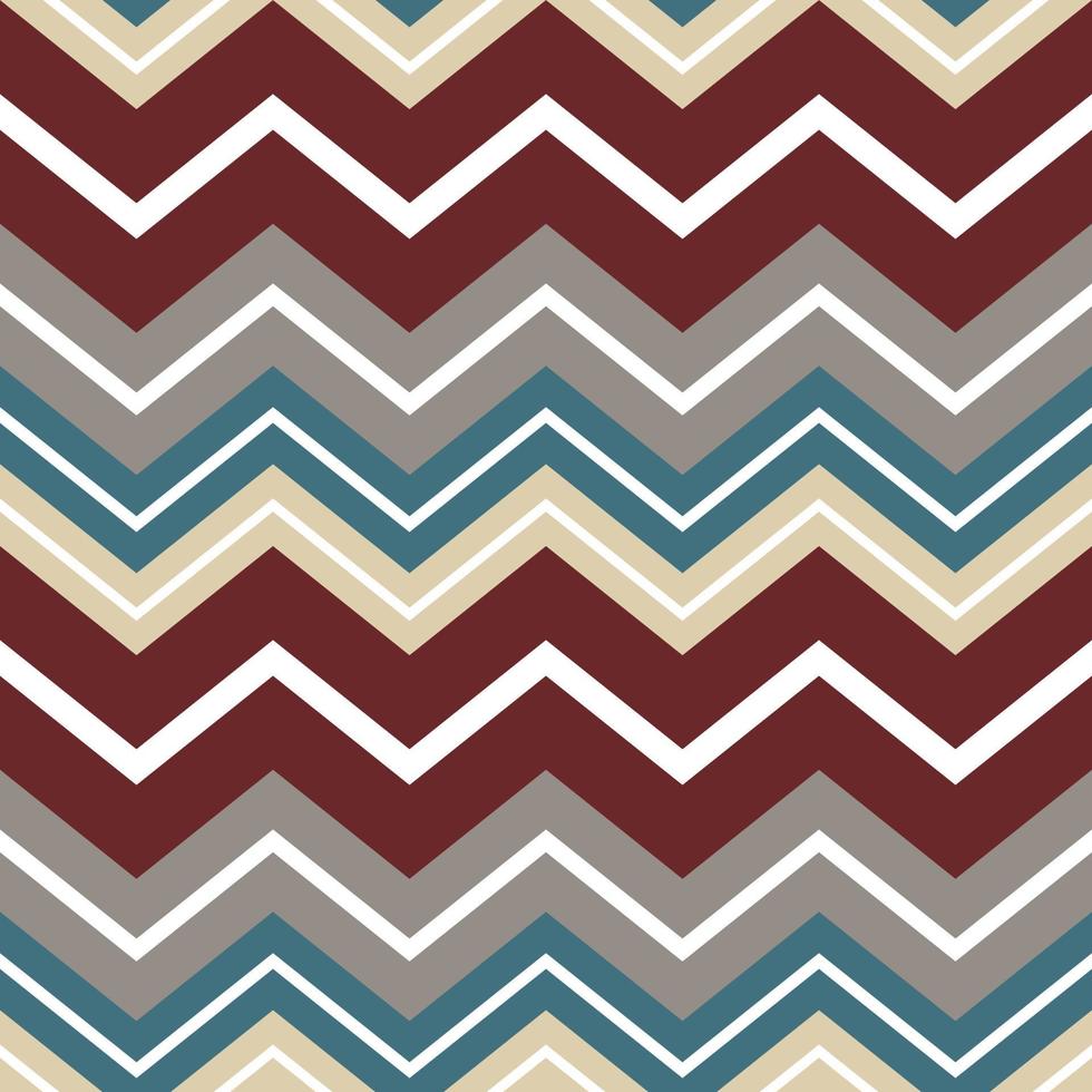 Seamless Chevron pattern geometric background for wallpaper, gift paper, fabric print, furniture. Zigzag print. Unusual painted ornament from brush strokes. vector