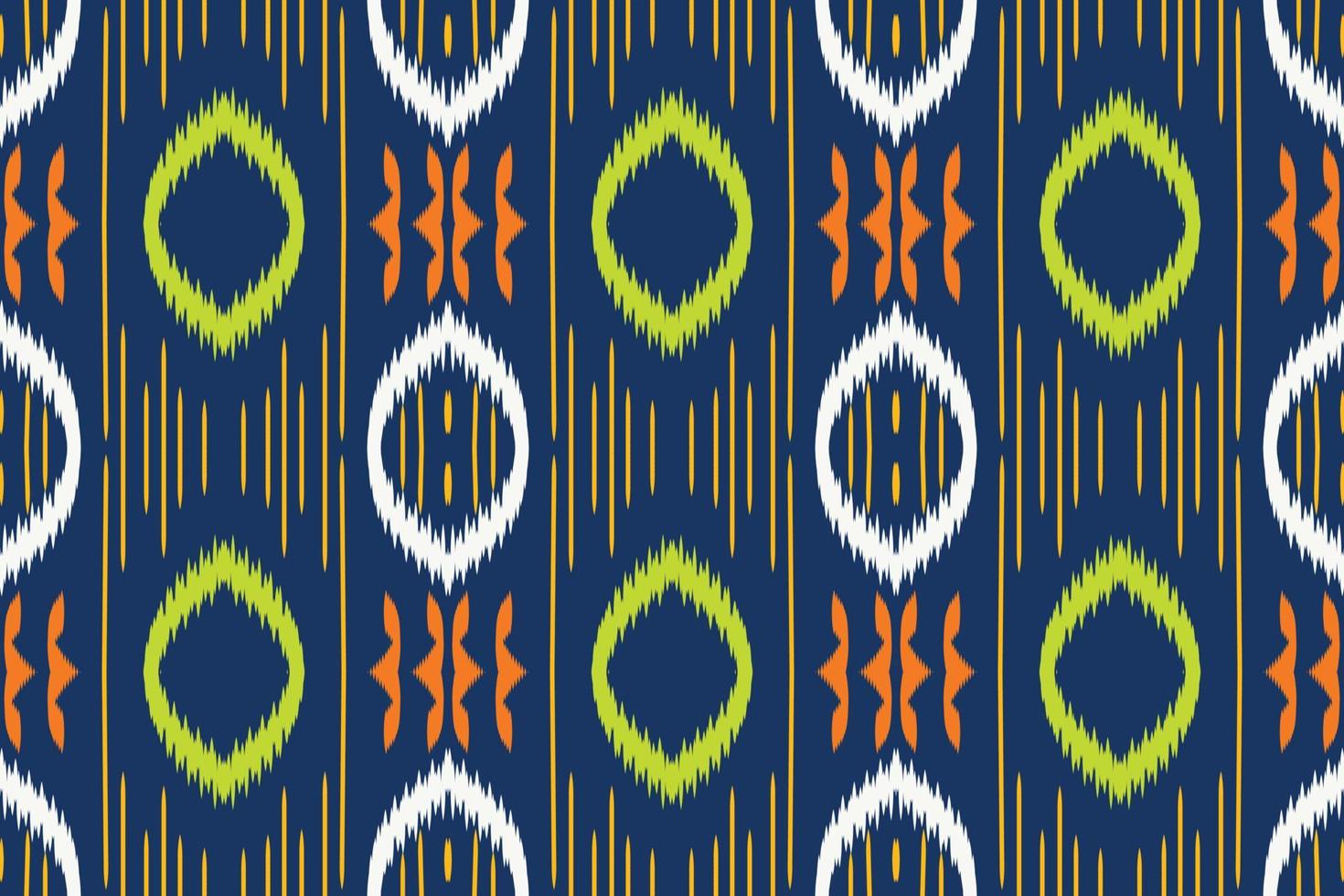 Ethnic ikat stripes batik textile seamless pattern digital vector design for Print saree Kurti Borneo Fabric border brush symbols swatches party wear