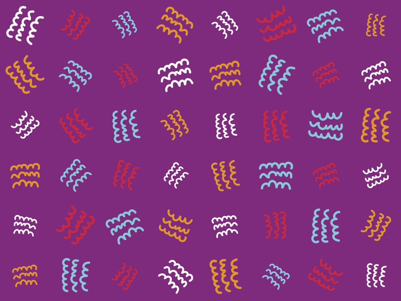 Freehand Pattern Zigzag shapes print fabric Seamless Pattern Design Uzbek ikat-traditional silk product in Uzbekistan and Central Asia, vector