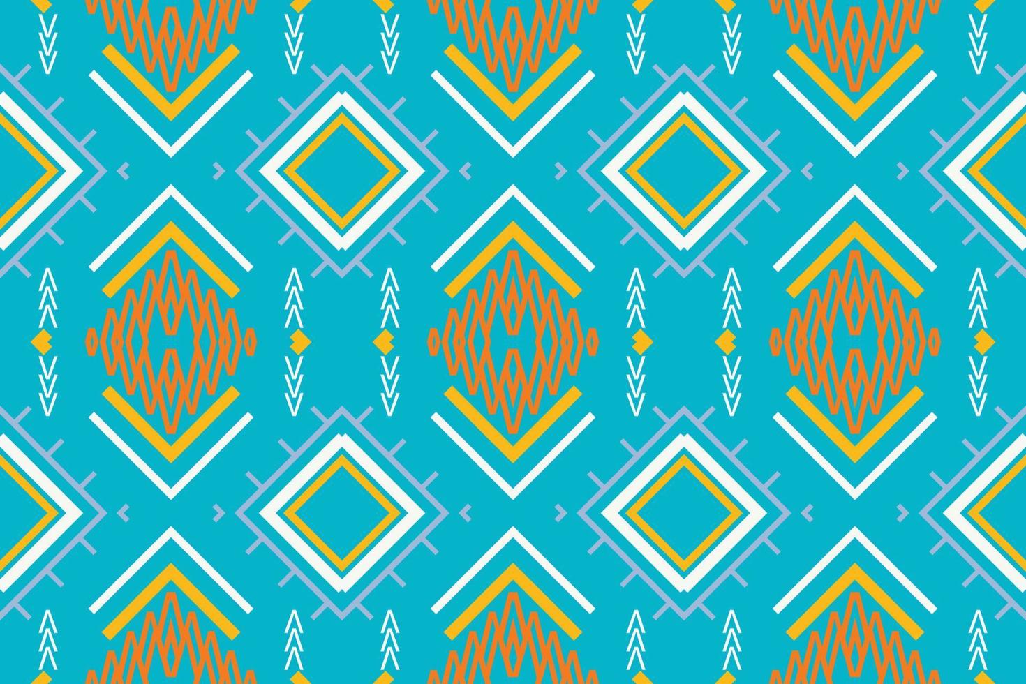 Simple ethnic design in the Philippines. traditional patterned wallpaper It is a pattern created by combining geometric shapes. Design for print. Using in the fashion industry. vector