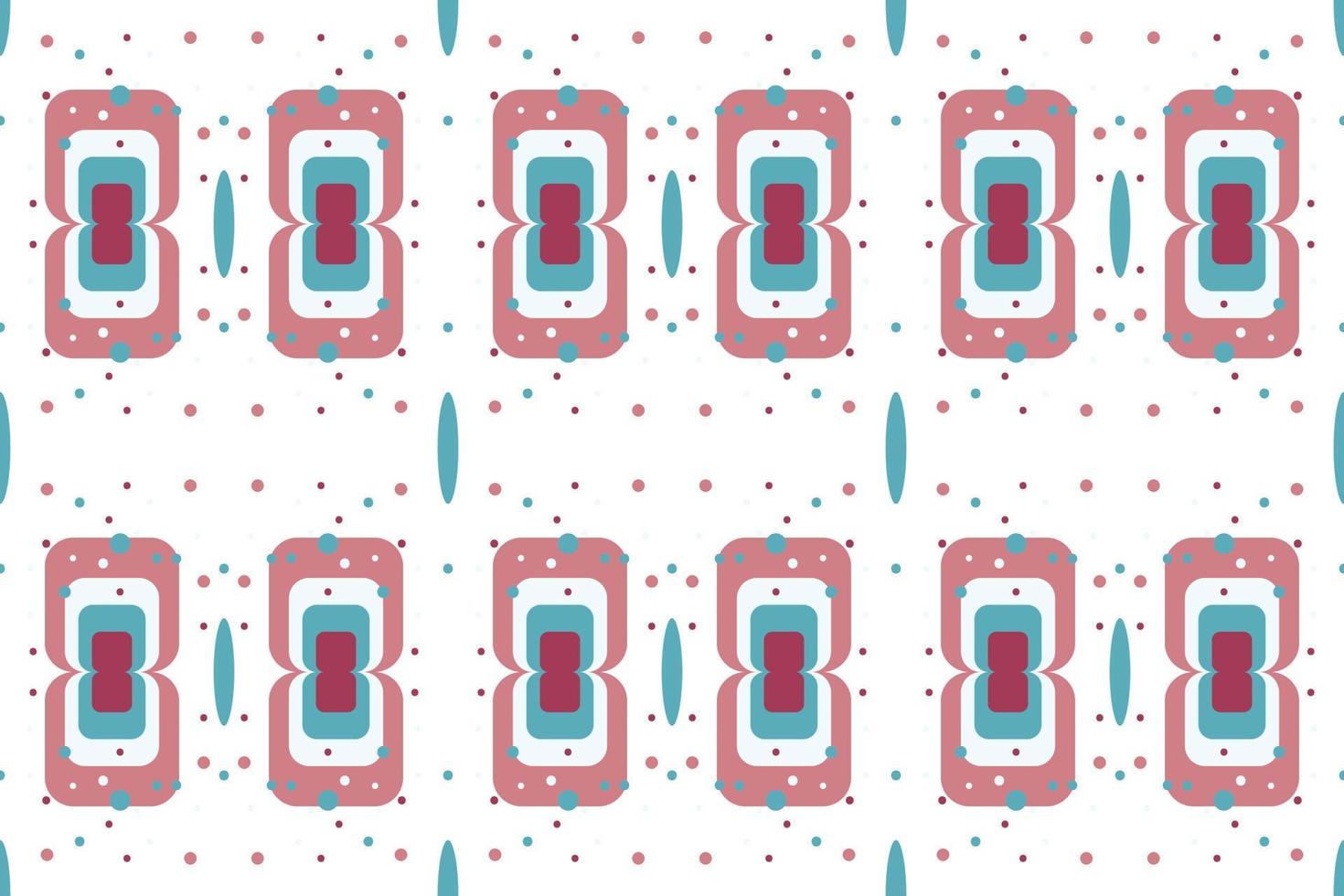 Cover book geometrical shapes vector seamless pattern It consists of a polyhedron such as a circle square triangle Used in the textile industry, fabric pattern, paper, wallpaper, book cover