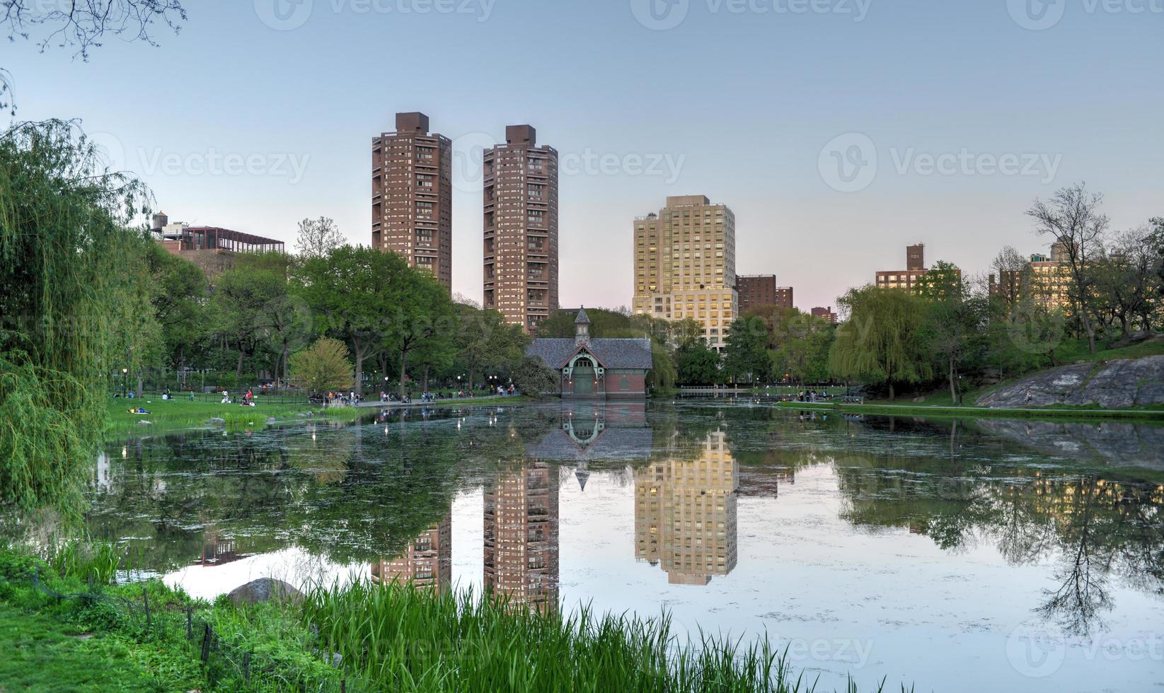 Harlem Meer, Central Park, New York photo