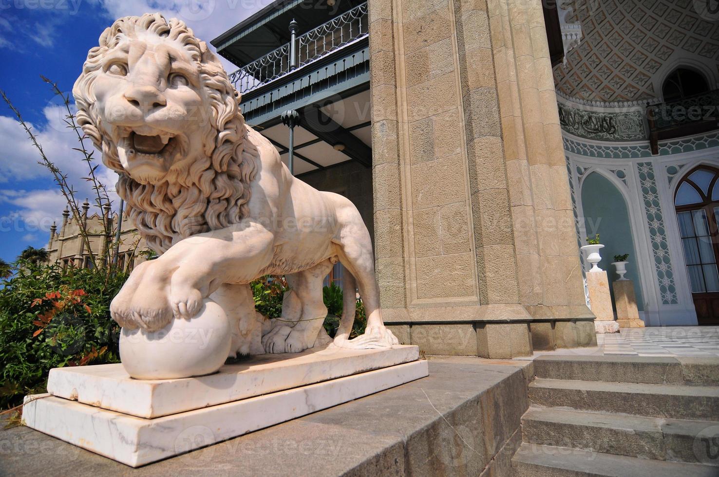 Medici Lion, Vorontsov Palace, Ukraine photo