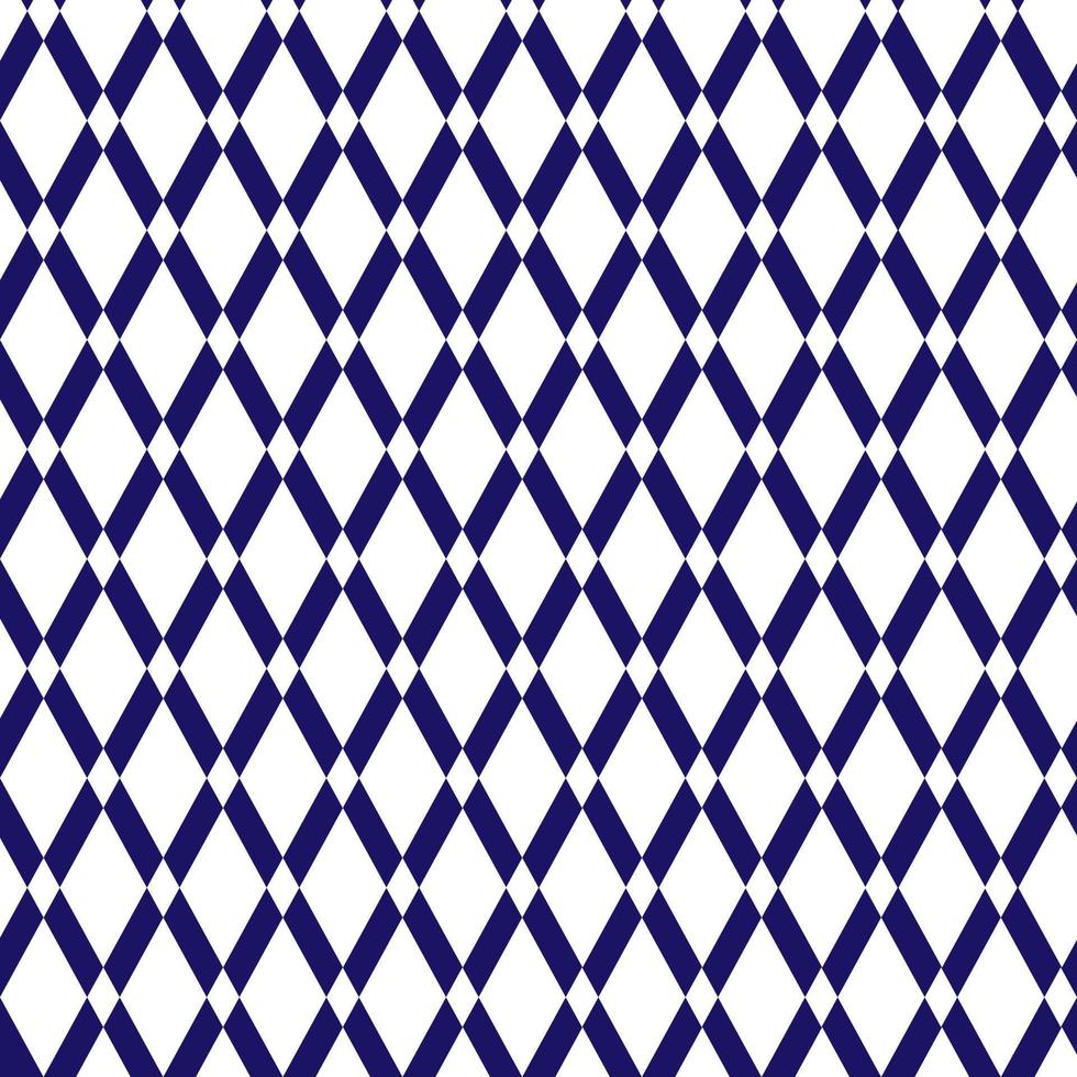 White pattern square striped geometric vector blue background