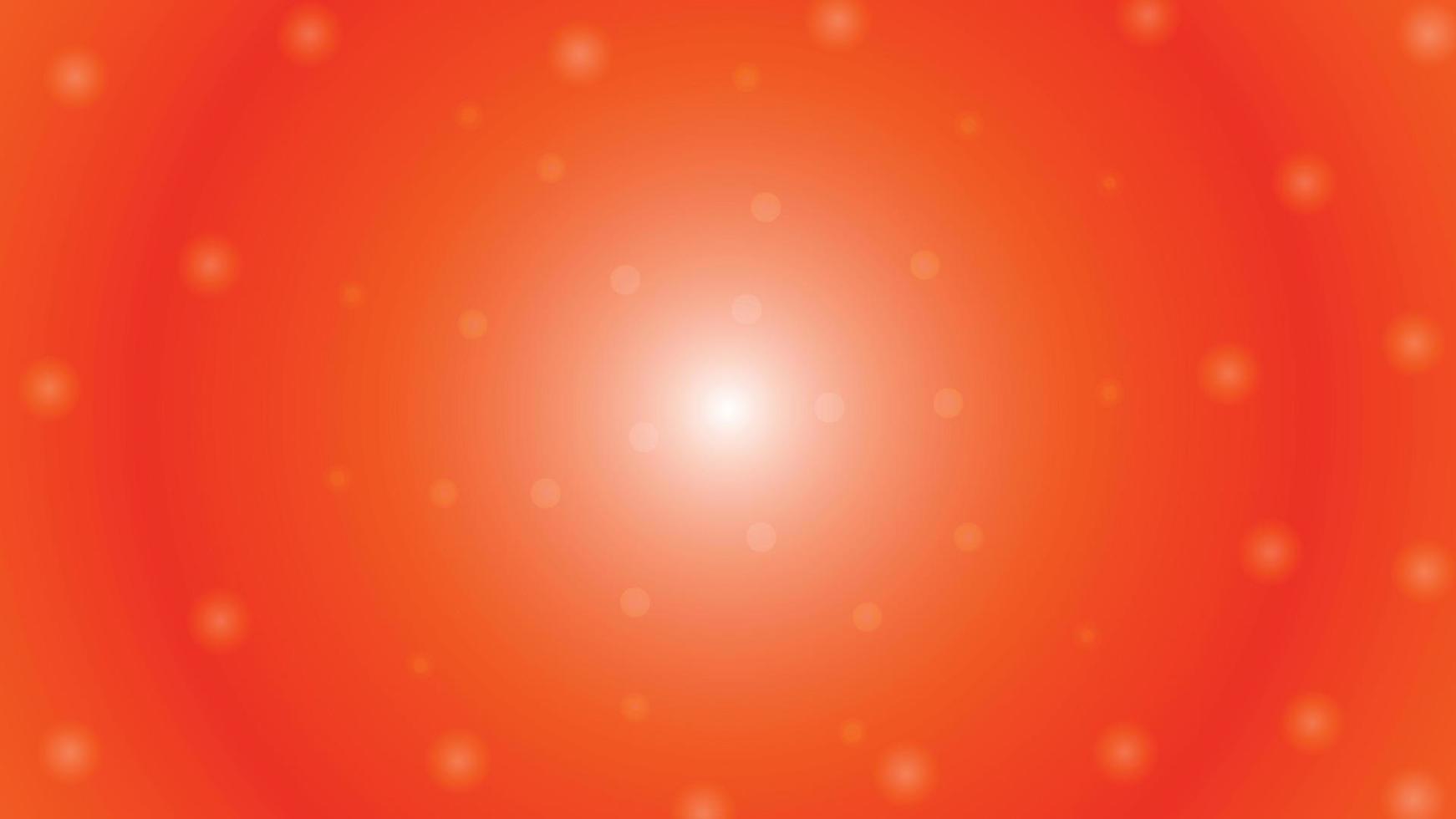 Orange blur shiny bright circle element background vector