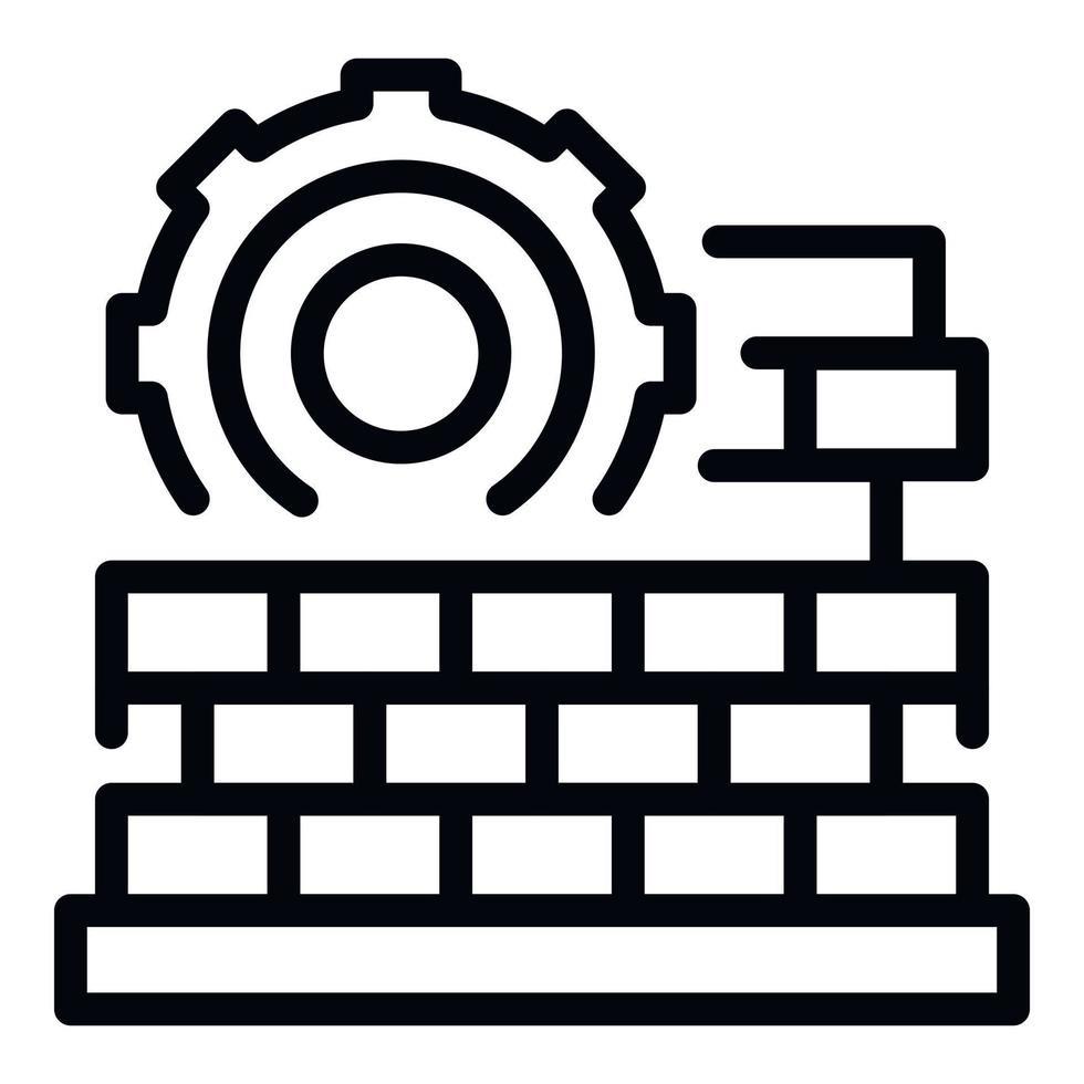 Money construction subsidy icon outline vector. Bank support vector