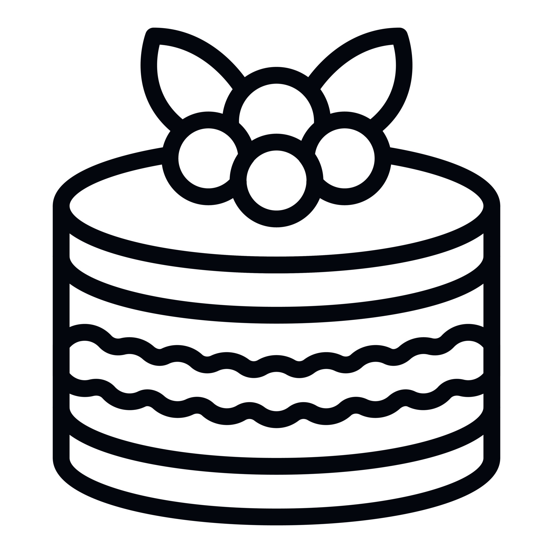 Outline Cake Slice Vector Icon. Isolated Black Simple Line Element  Illustration from Birthday Party and Wedding Concept Stock Vector -  Illustration of slice, food: 144272186