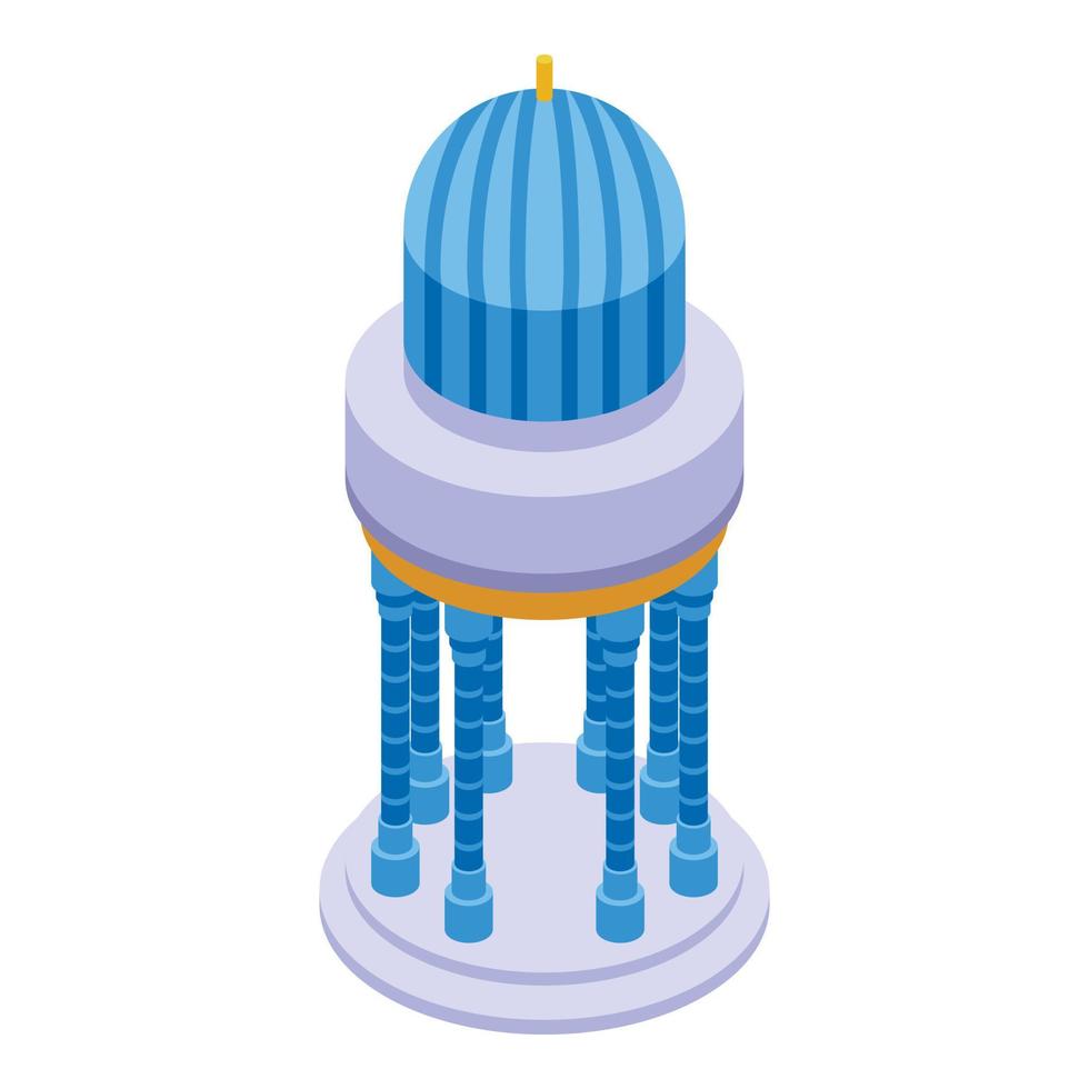 Uzbekistan building icon isometric vector. Tourism architecture vector