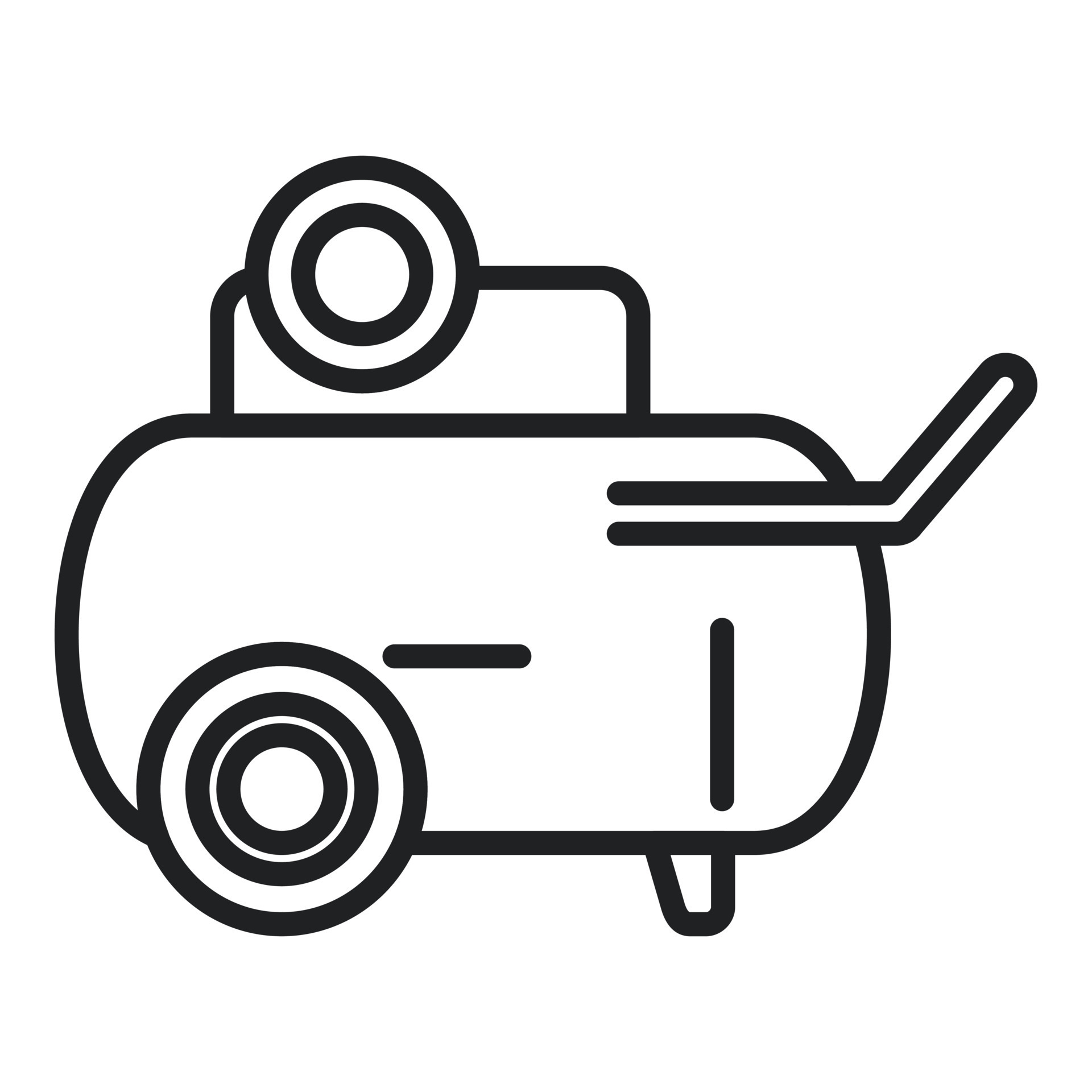 Compressor icon outline vector air machine 16159898 vector art at vecteezy