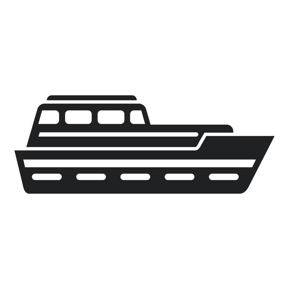 Raft rescue boat icon simple vector. Life sea vector