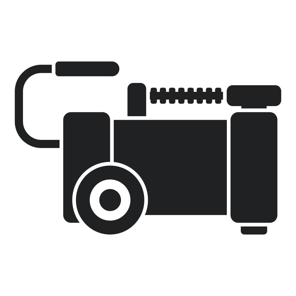 Compressor engine icon simple vector. Air machine vector