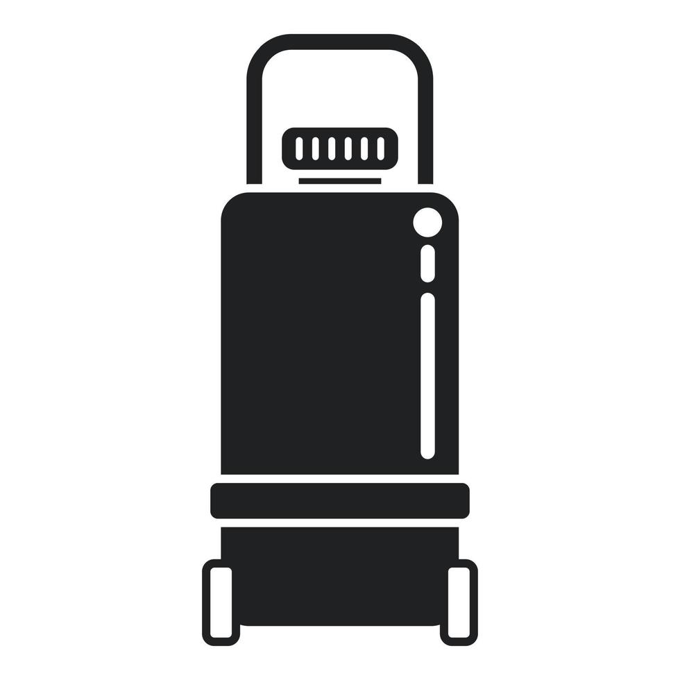 Device compressor icon simple vector. Air machine vector