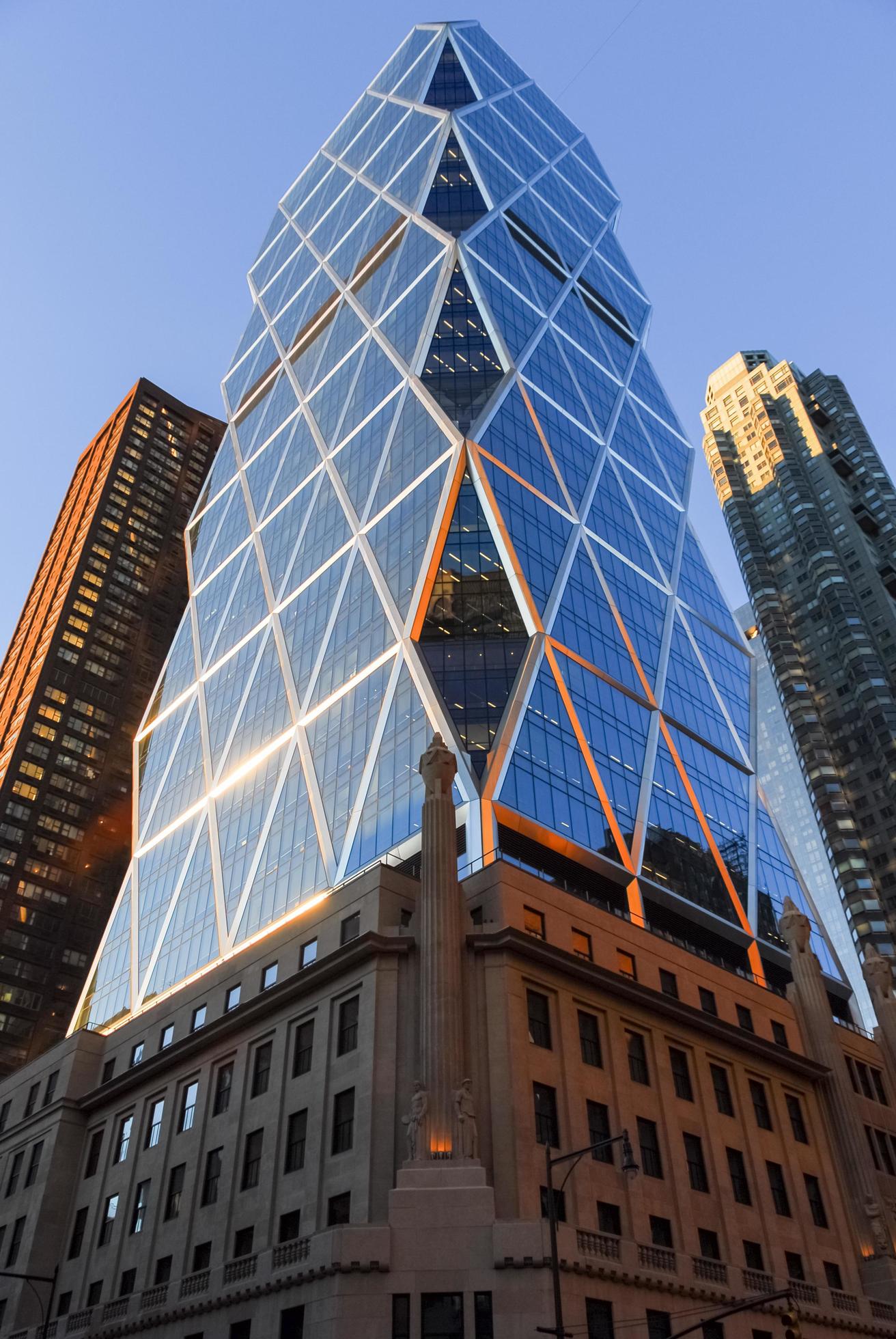 New York City February 24, 2007 Hearst Tower, the headquarters of the Hearst Corporation in