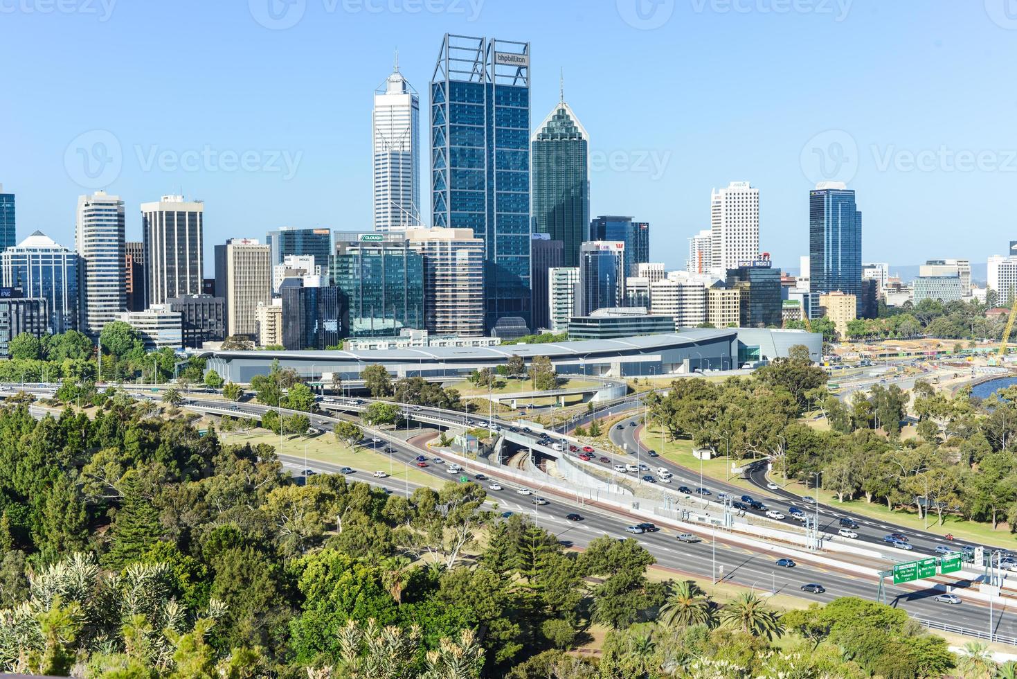 Perth Skyline in Australia photo