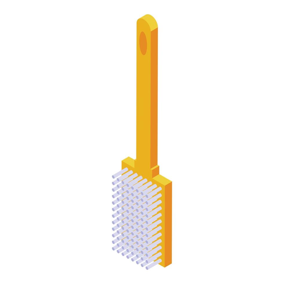 Wc toilet brush icon isometric vector. Clean bowl vector