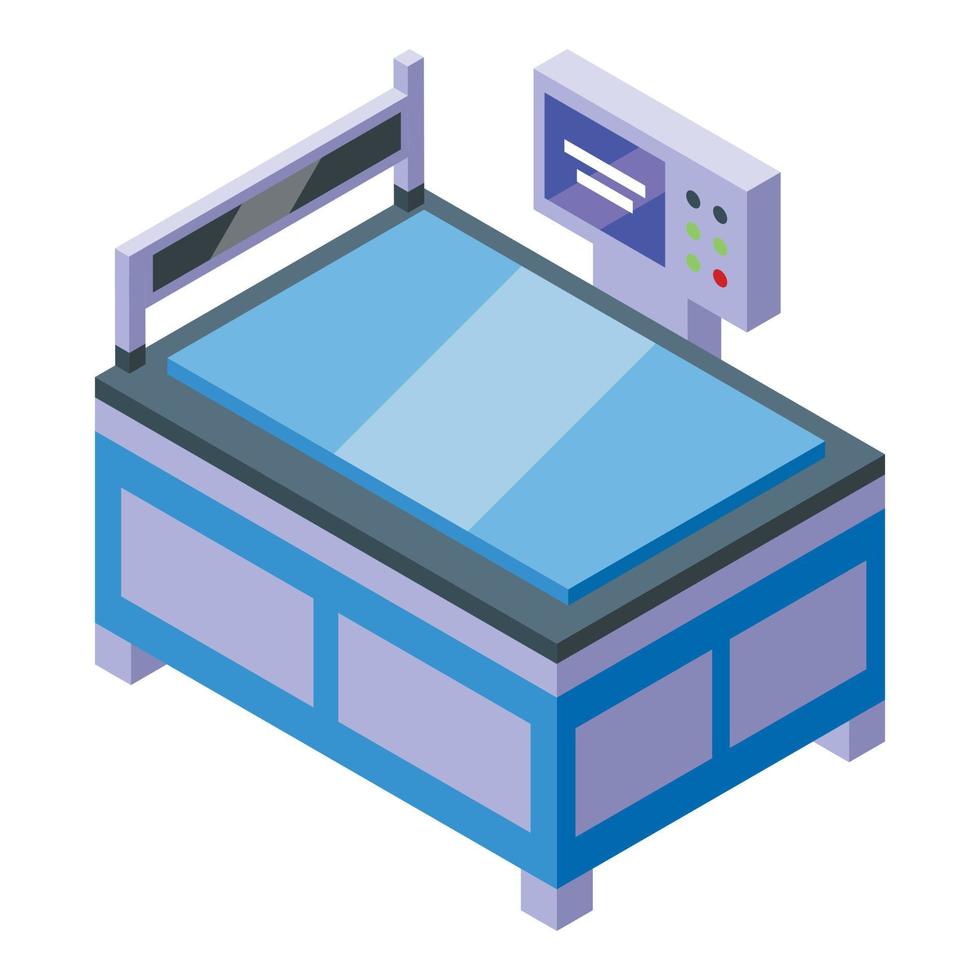 Glass equipment icon isometric vector. Factory production vector