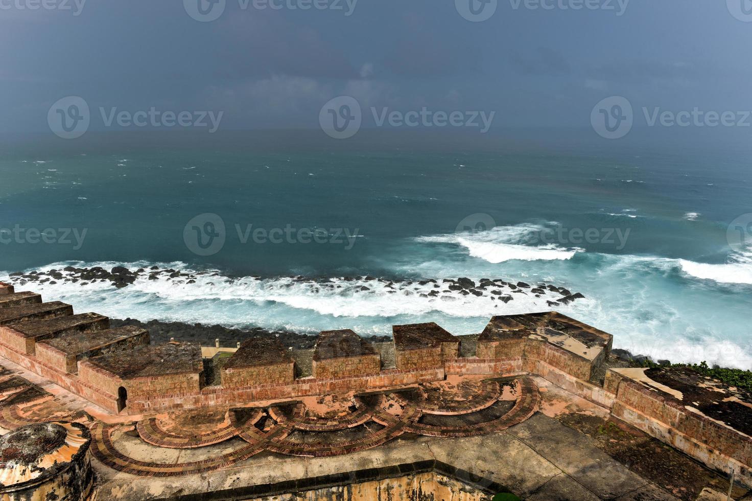 Castillo San Felipe del Morro also known as Fort San Felipe del Morro or Morro Castle. It is a 16th-century citadel located in San Juan, Puerto Rico. photo