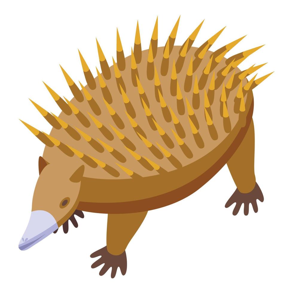 Fauna zoo icon isometric vector. Cute animal vector