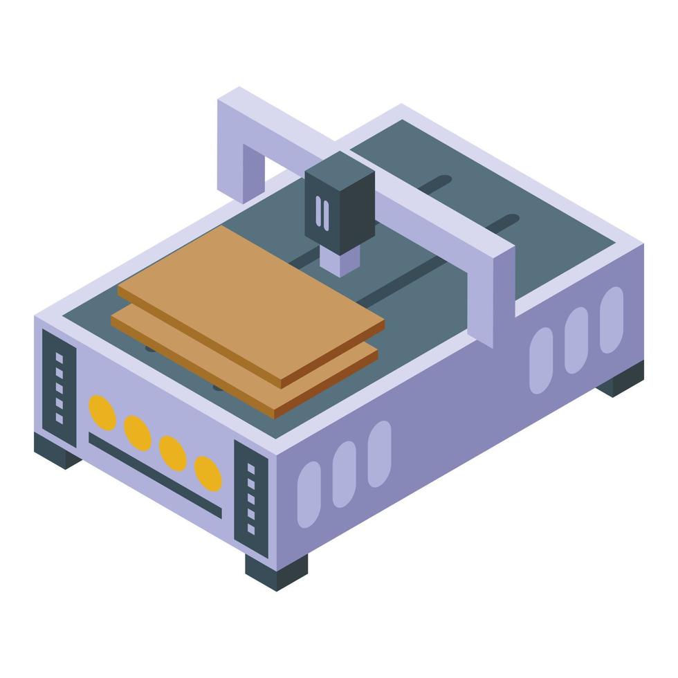 Furniture manufacture icon isometric vector. Factory production vector