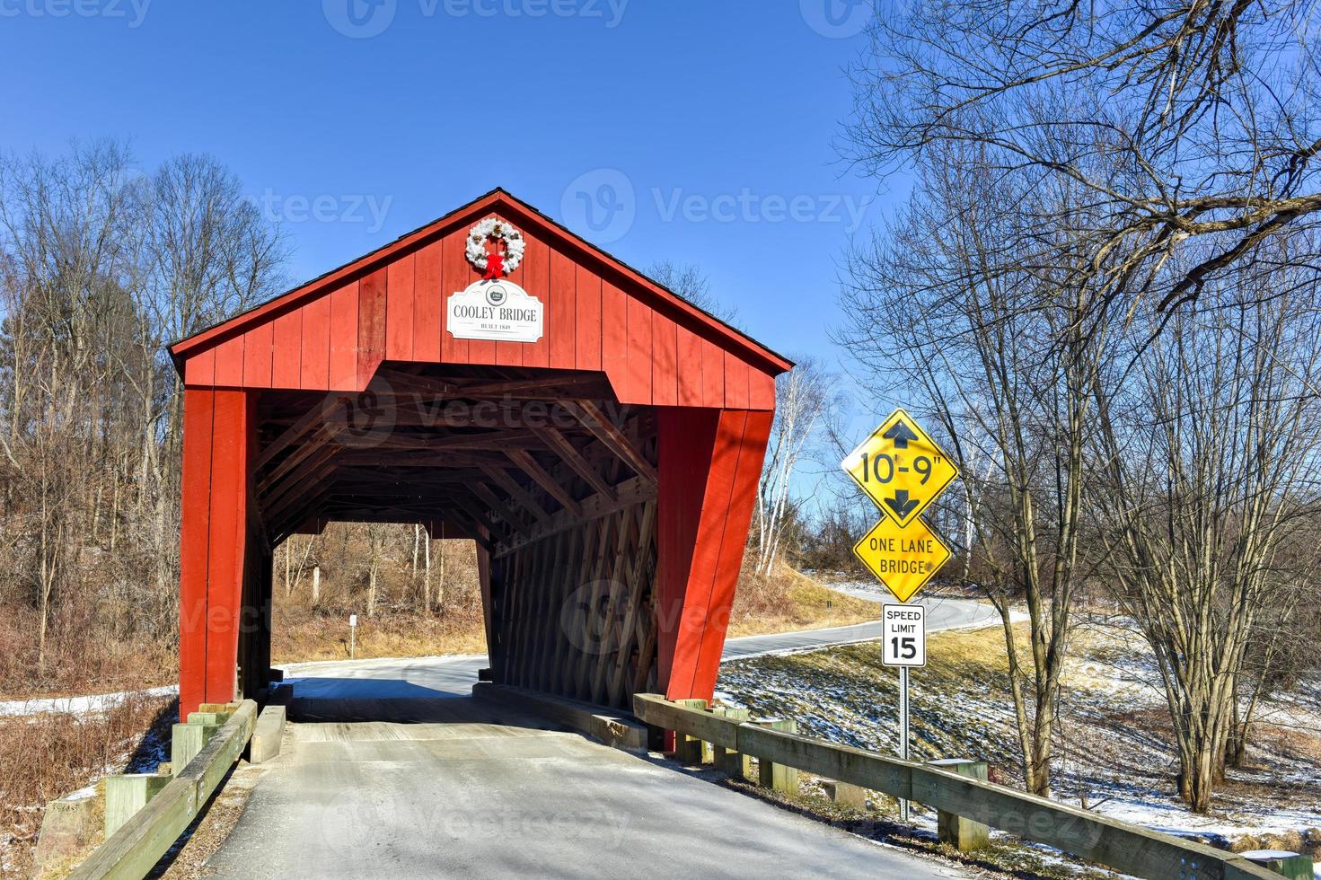 Cooley Covered Bridge in Pittsford, Vermont photo