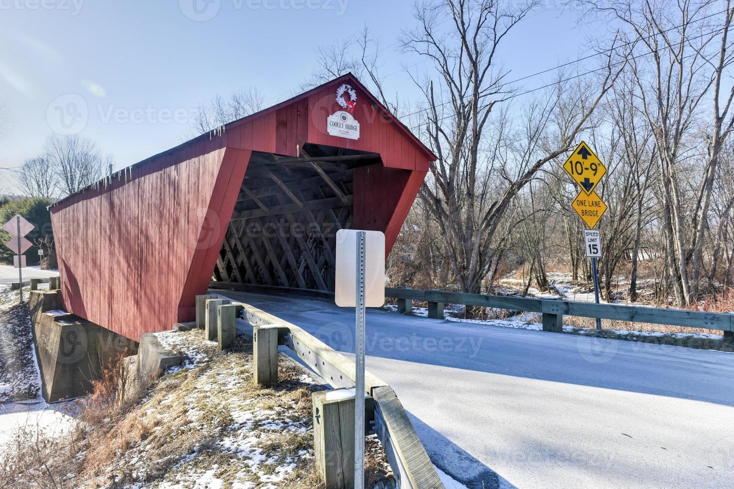 Cooley Covered Bridge in Pittsford, Vermont photo