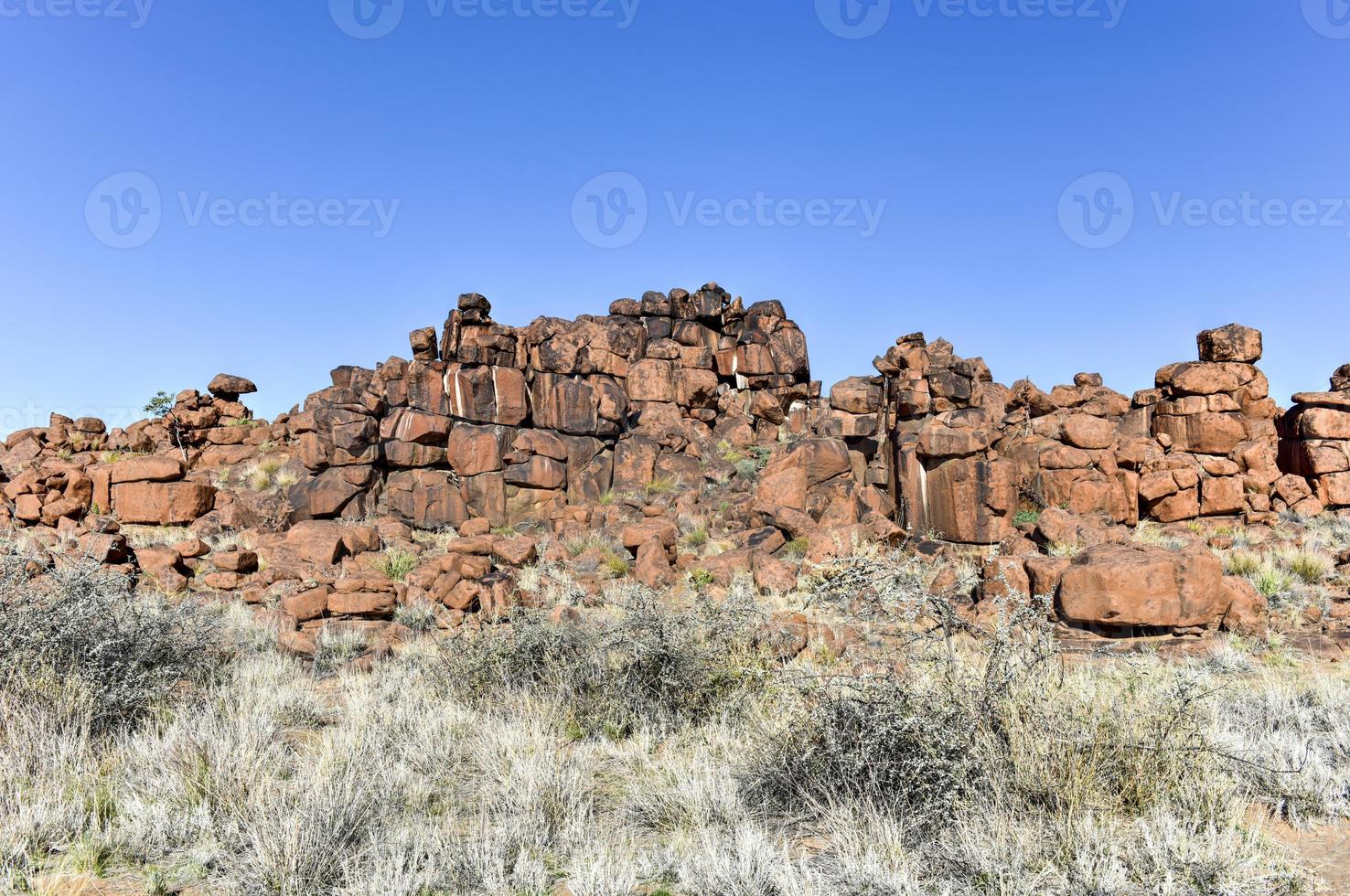 parque infantil de gigantes - namibia foto