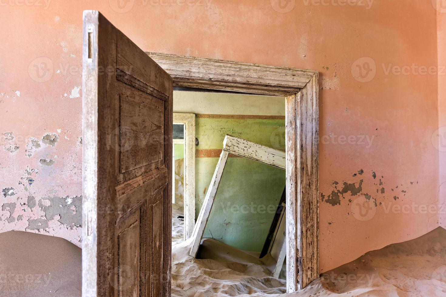 Ghost town Kolmanskop, Namibia photo