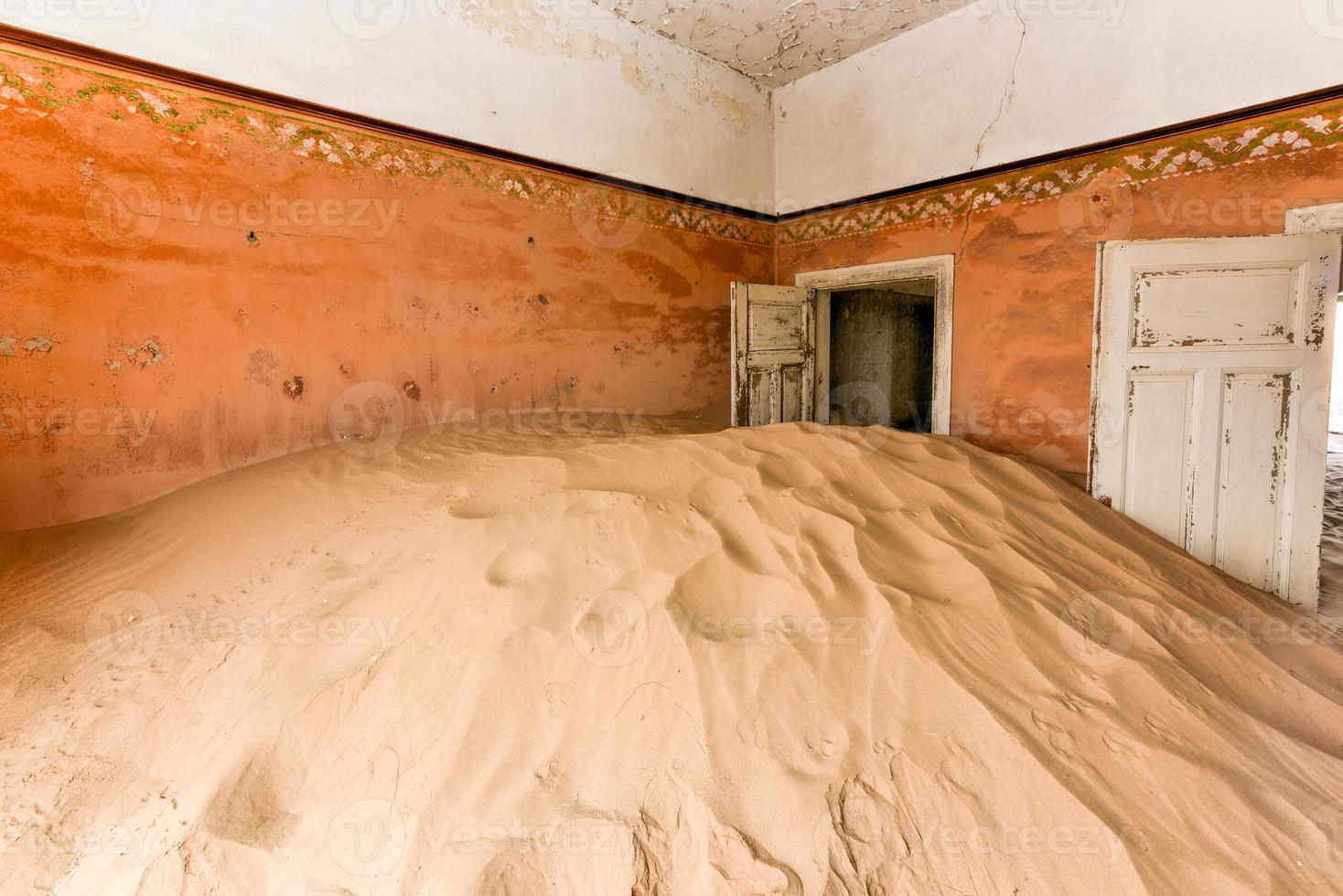 Ghost town Kolmanskop, Namibia photo