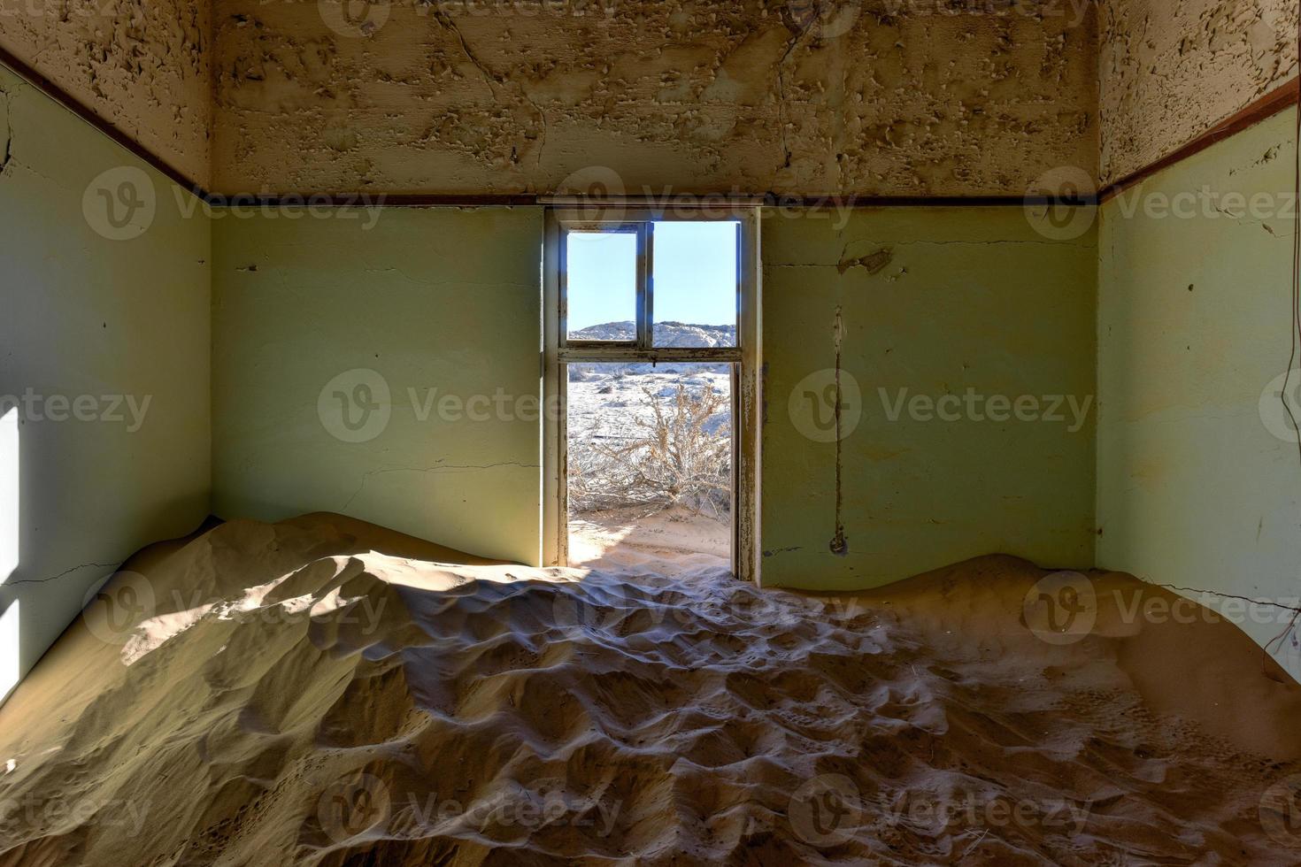 Ghost town Kolmanskop, Namibia photo