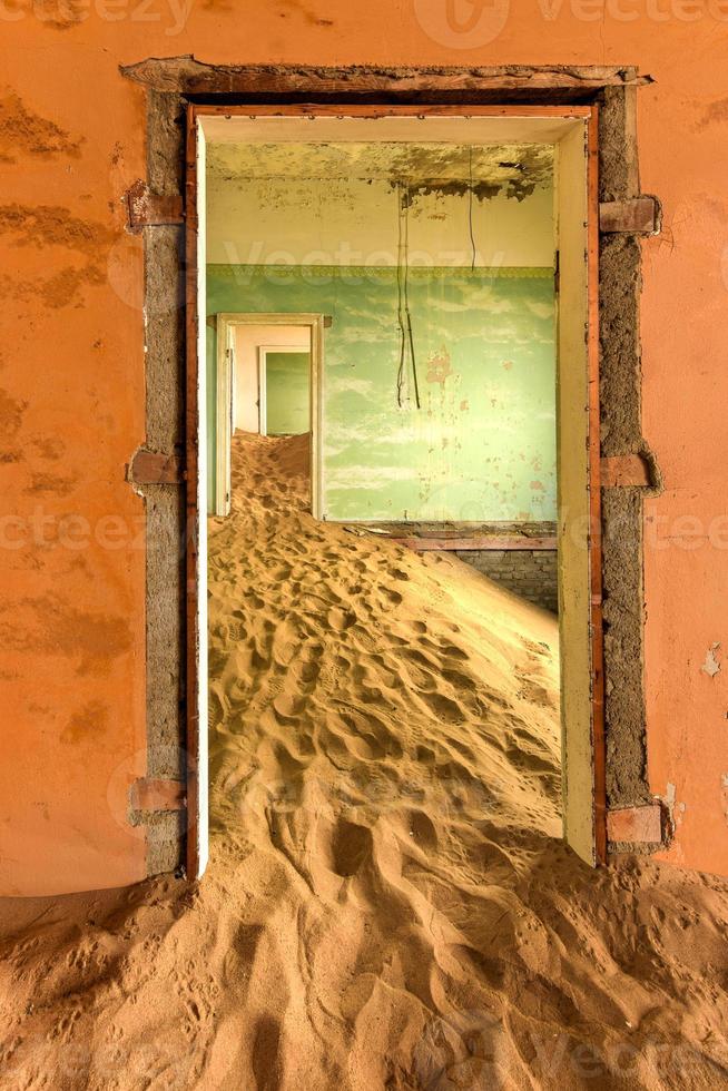 Ghost town Kolmanskop, Namibia photo