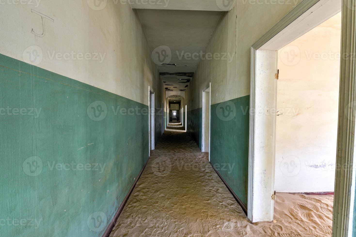 Ghost town Kolmanskop, Namibia photo