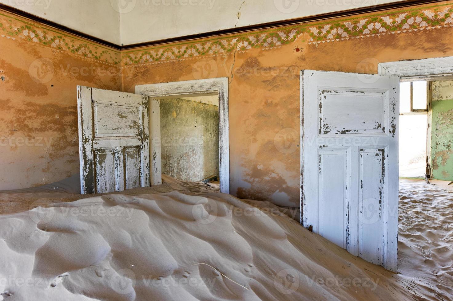 Ghost town Kolmanskop, Namibia photo