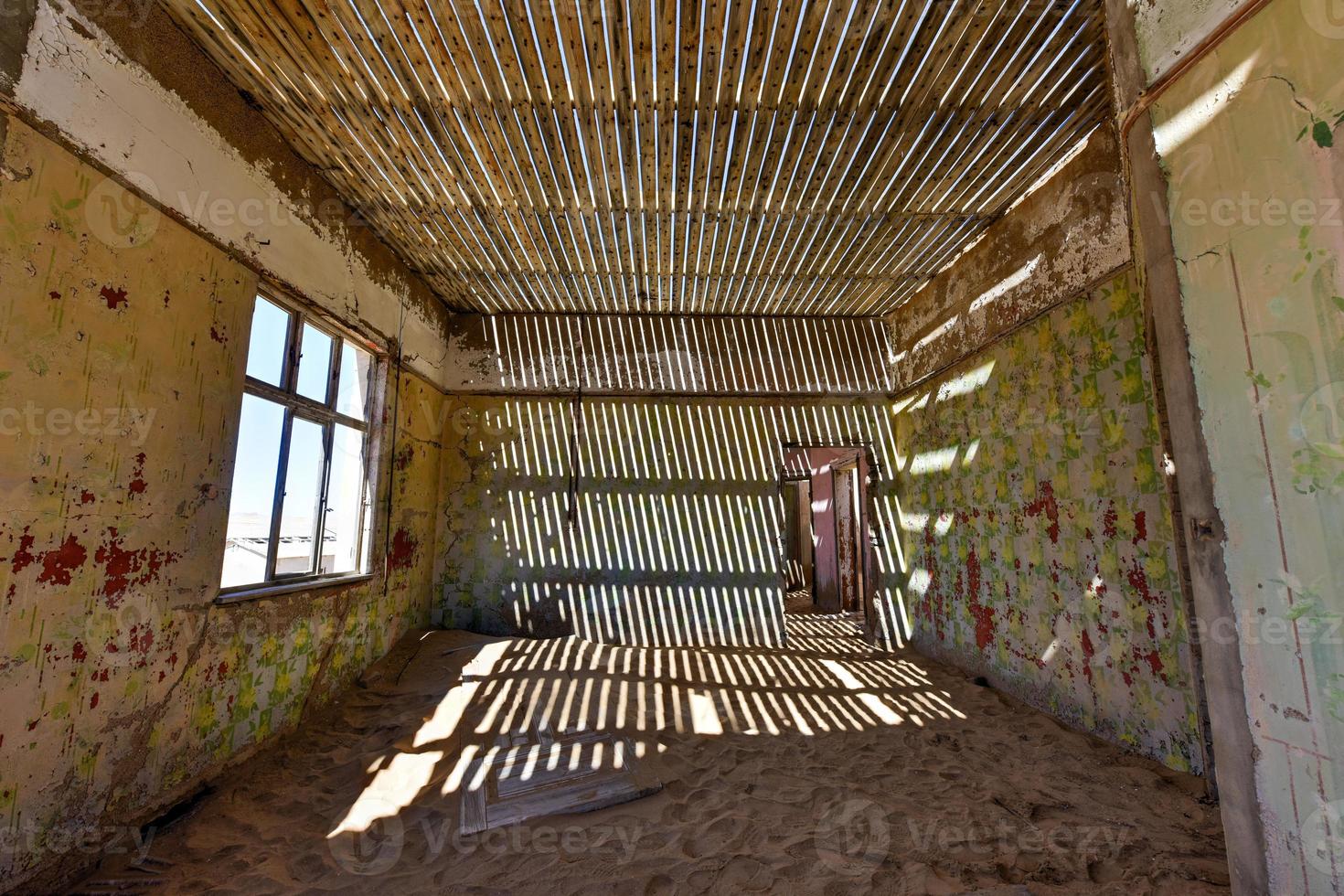 Ghost town Kolmanskop, Namibia photo