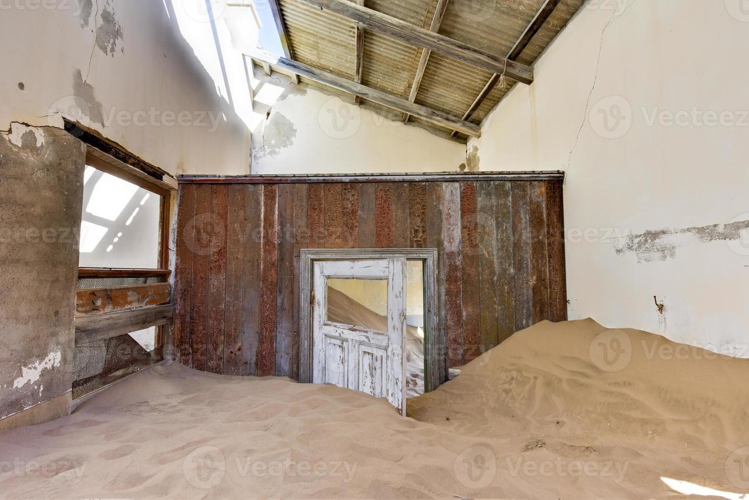 Ghost town Kolmanskop, Namibia photo