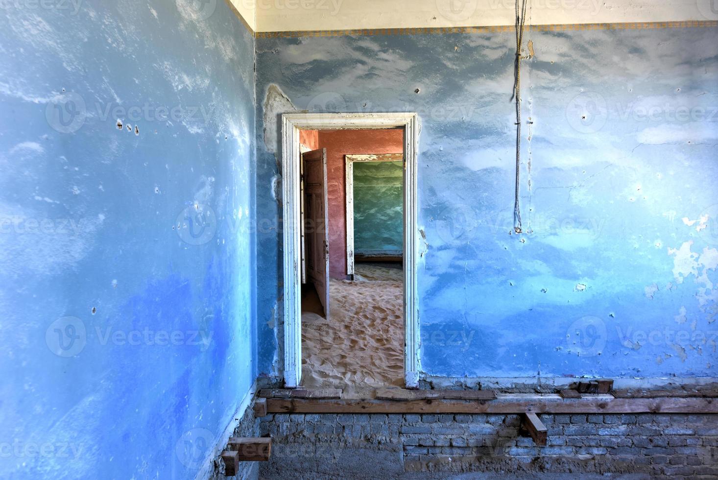 Ghost town Kolmanskop, Namibia photo