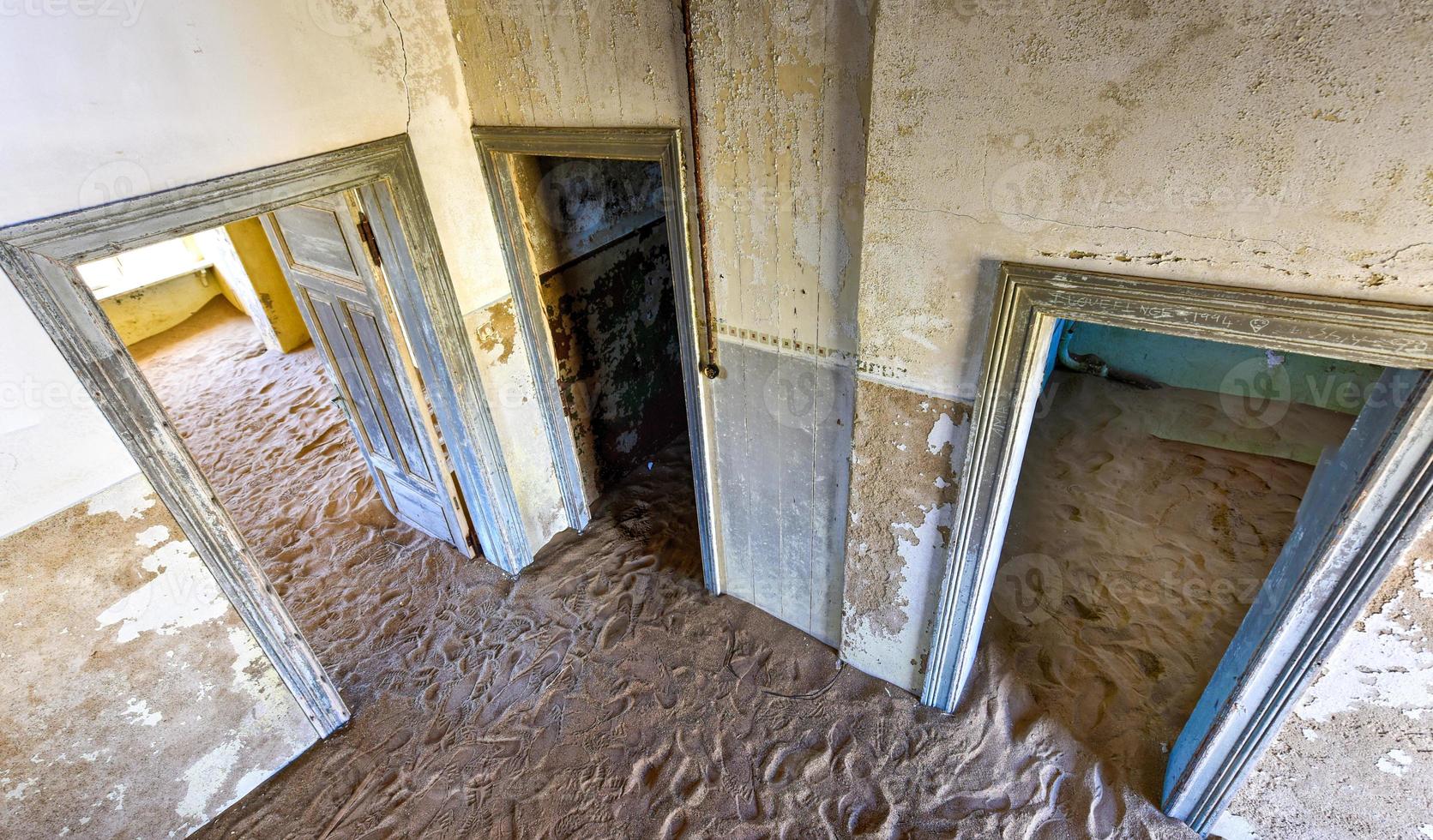 Ghost town Kolmanskop, Namibia photo