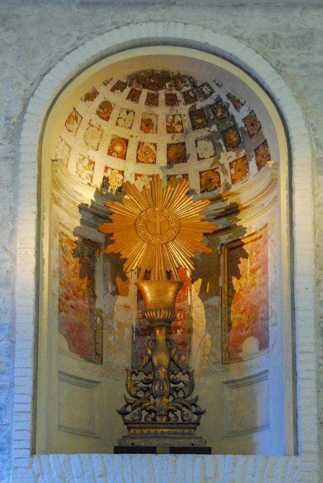 Colonia, Uruguay May 20, 2007 -  Tabernacle in the Basilica of the Blessed Sacrament. photo