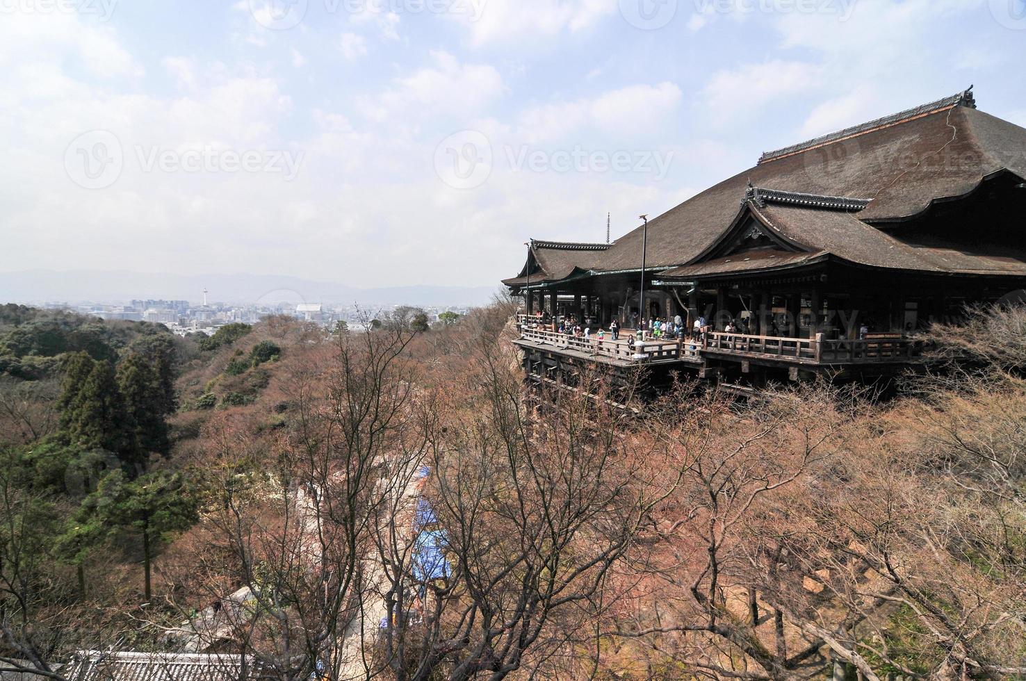 Kiyomizu-dera Temple in Autumn, Kyoto, Japan photo