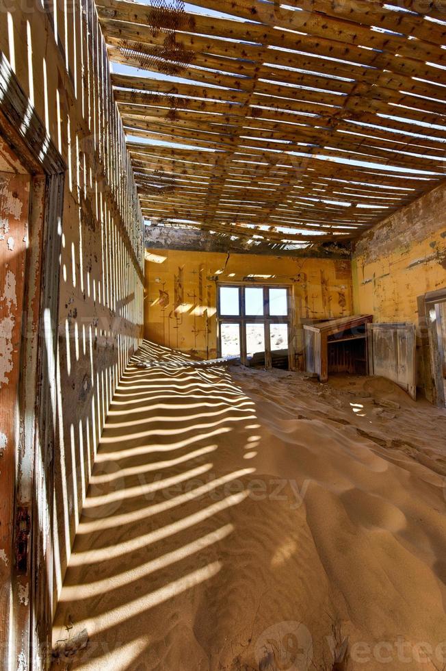 Ghost town Kolmanskop, Namibia photo