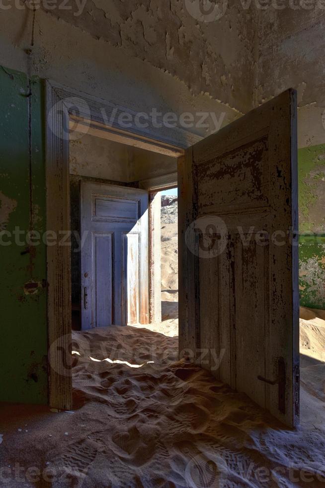 Ghost town Kolmanskop, Namibia photo