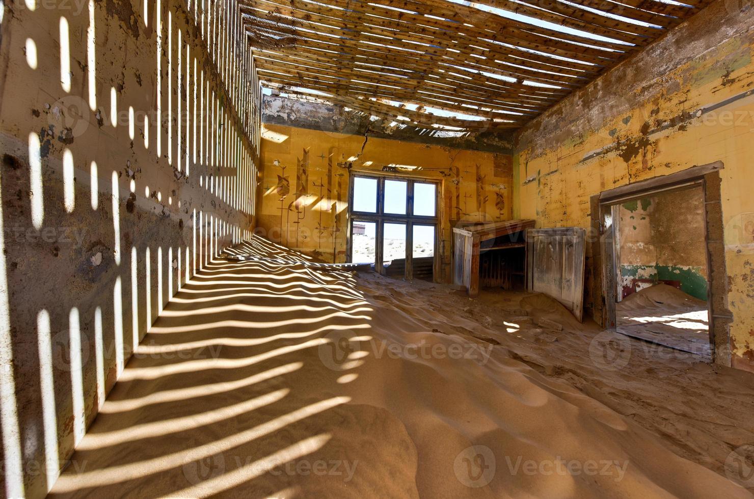 Ghost town Kolmanskop, Namibia photo