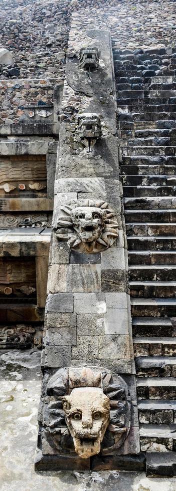 Teotihuacan Pyramid Stairway photo