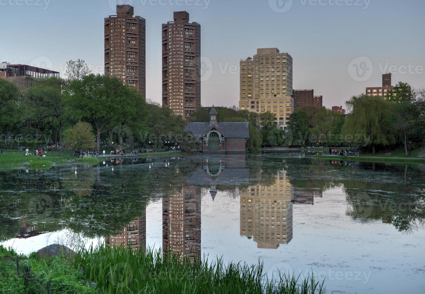Harlem Meer, Central Park, New York photo