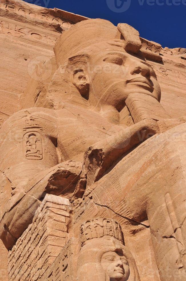 Abu Simbel on the border of Egypt and Sudan photo