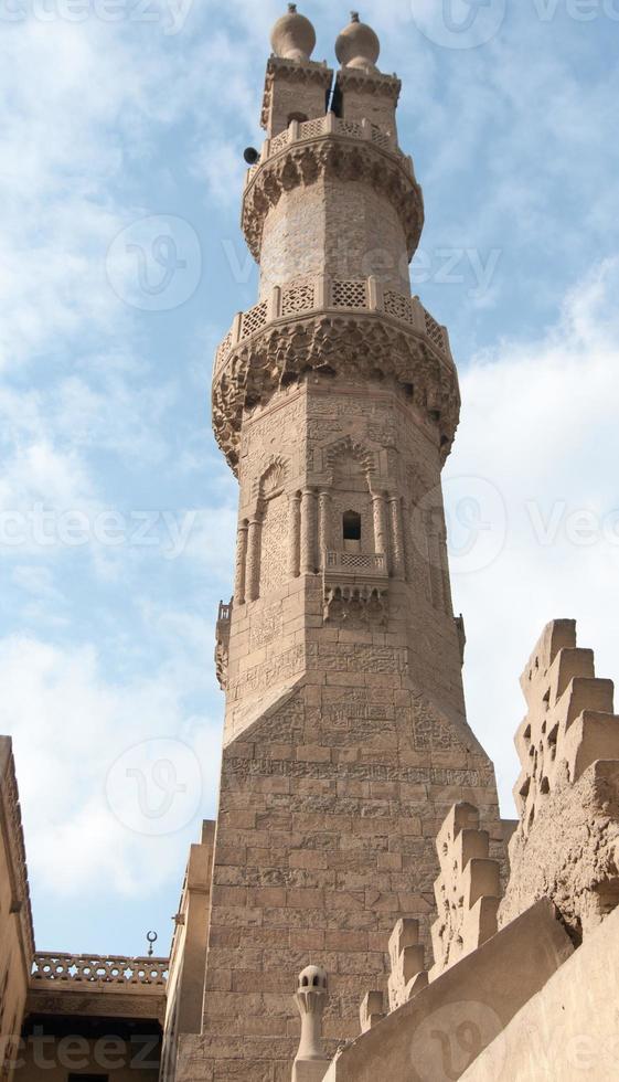 mezquita de mohamed ali, ciudadela de saladin - el cairo, egipto foto