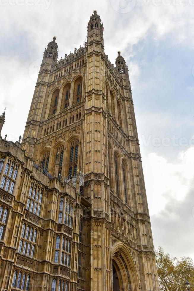 The Palace of Westminster in London, England. photo